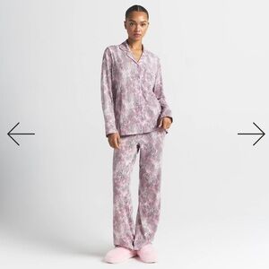 SKIMS Sleep Long Sleeve Set Bloom Mini Multi-Animal